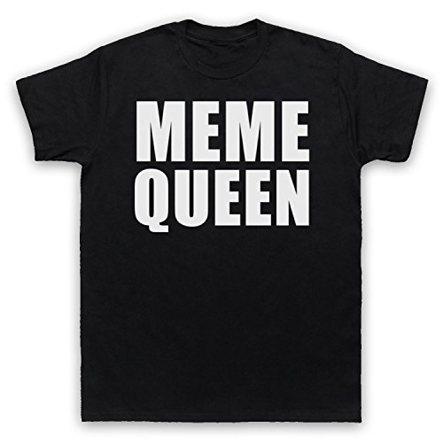 T-shirt Meme Queen homme anti-déformation pour remplacer les hauts basiques