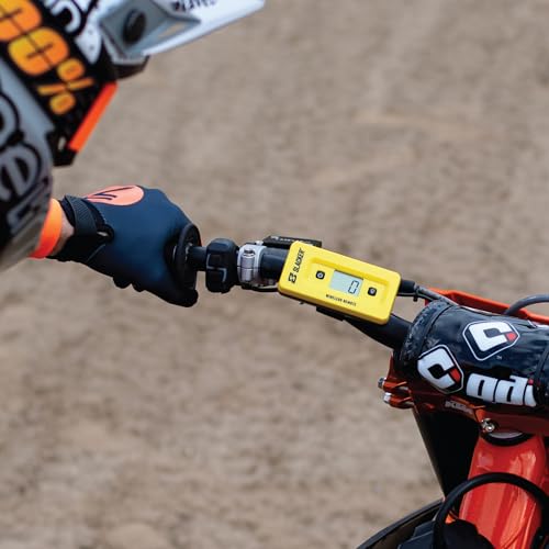 Image of Slacker Wireless Remote Display - Bike Tool for Accurate Sag Setup and Suspension Tuning, Compatible with Slacker V5 (Yellow) - LCD Wireless Display for Smooth, Reliable Real-Time Measurement