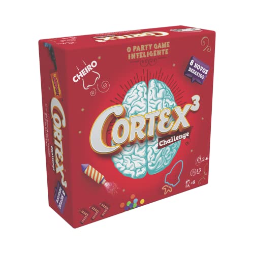 Galápagos, Cortex: Challenge 3, Jogo de Tabuleiro e Desafios para Amigos, 2 a 6 jogadores, 15 minuto