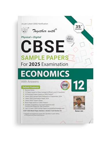 Image of Together with CBSE EAD Sample Paper Class 12 Economics (Physical + Digital) for Board Exam 2025