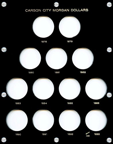 Porta monedas acrílico 8x10 in negro 13 monedas