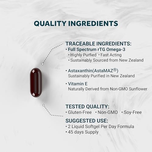 Image of Naturalis Ultra rTG Omega 3 Fish Oil 1800mg 90 Softgels | IFOS Certified