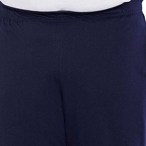 Image of Bigbanana Men Plus Size Berlin-Navy Solid Trackpant