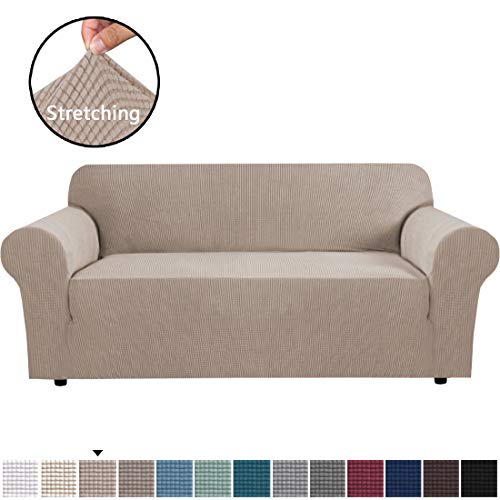 H.VERSAILTEX Stretch Sofa Covers Couch Cover Furniture Protector Sofa Slipcover 1-Piece Feature High
