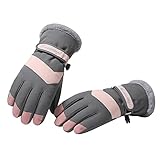 Skihandschuhe LANGYI Weihnachten Handschuhe Kinder Winterhandschuhe Kinder Dehnbare warme Handschuhe Jungen oder Strickhandschuhe Handschuhe Fahrrad Winter