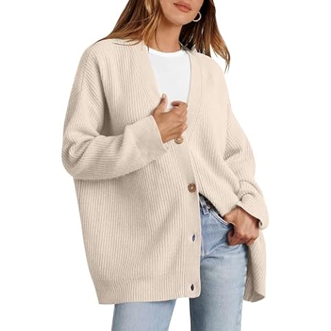 Caracilia Women's Oversized Cardigan Cover
