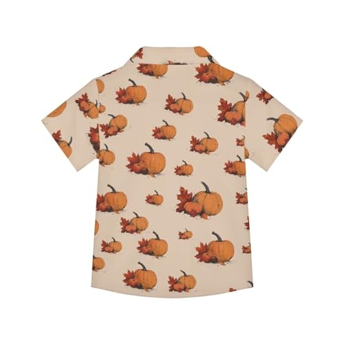 PinUp Angel Funky Casual Hawaiian Shirt Kids Boys Girls Funny Halloween Pattern Short Sleeve Unisex Beach Shirt2