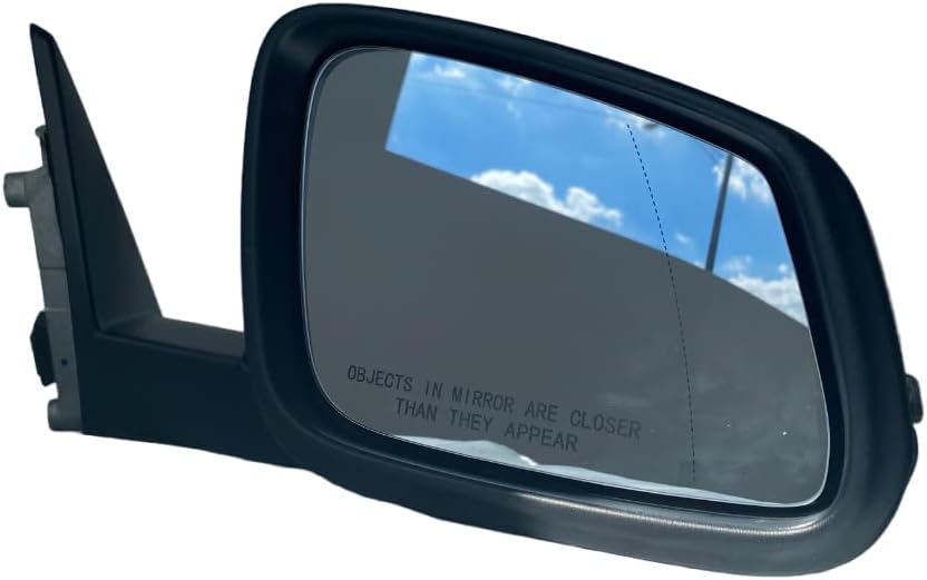 #166 8th Gear White Right Passenger Side Mirror with Turn Signal Compatible with BMW X2 2018 2019 2020 2021 2022 2023