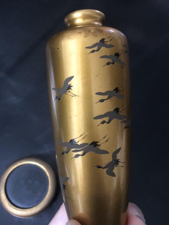 極上品◼️蔵から出てきた謎の黄金の蒔絵壺、蒔絵壷、骨董品、古美術品です。 Amazon.co.jp: 極上品蔵から出てきた謎の黄金の蒔絵壺蒔絵壷骨董