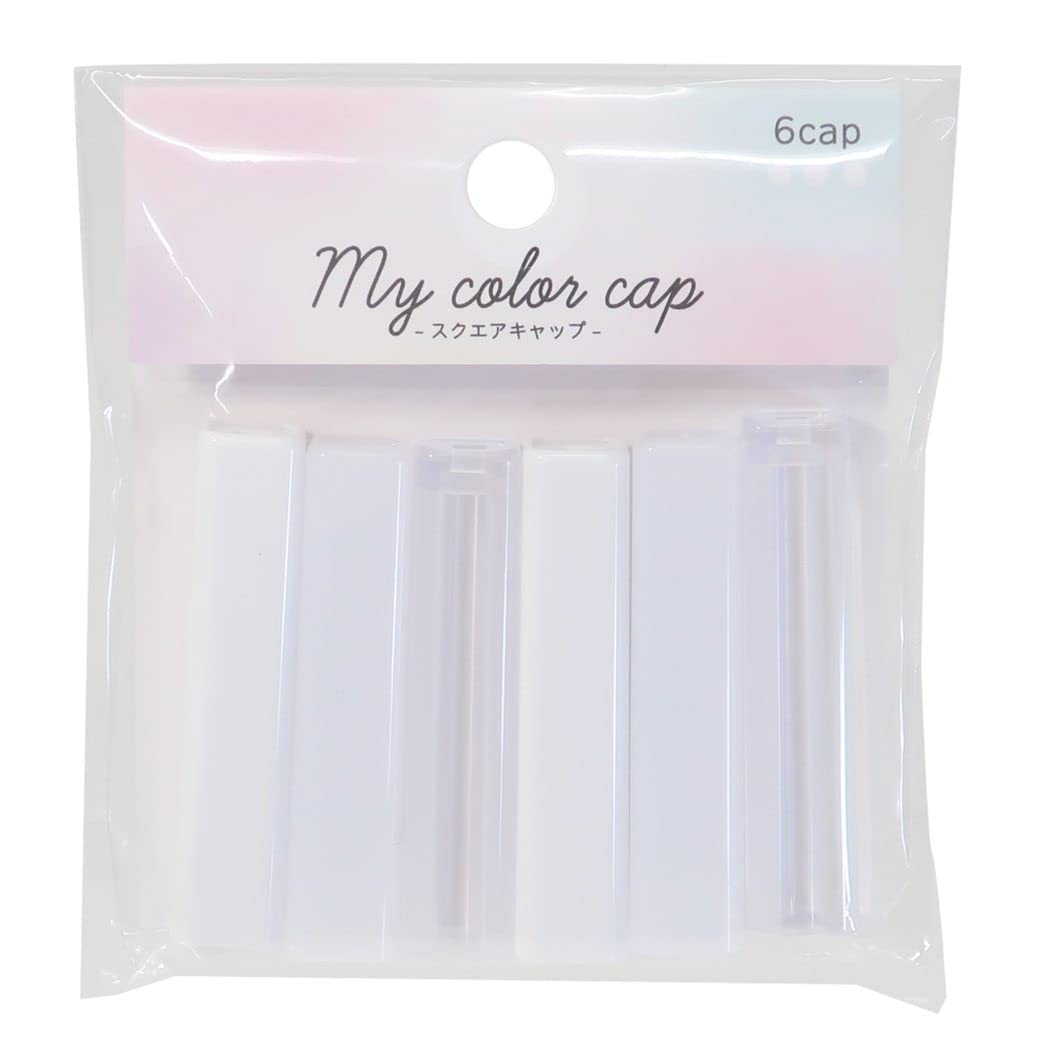 Amazon.co.jp: 鉛筆キャップ[スクエア えんぴつカバー 6本セット]My