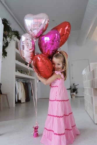 Little Charlotte Dress Sweet Berry Wave Pink4