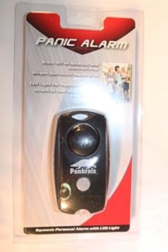 Squeeze Button Personal Safety/Panic Alarm Device With Warning Siren & Mini LED Flashlight~Stay Safe~Call For Help~Scare Away Potential Attackers