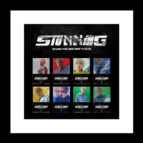 8TURN STUNNIN album sans risque de contrefaçon sous blister avec photocard