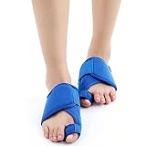 Bunion Correttor,Stecche Di Bunione Con Cuscinetti In Gel Di Supporto Ad Arco,Hallux Valgus Corrector Bunion Brace Brigle Allore Prestenzioni Per Bunion,Sollievo Dal Dolore Al Piede Piatto (Blu)