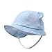 vivobiniya Newborn Boy Summer Hats Baby Sun Hats Little BearToddler Hat 0-12M (3-6m)