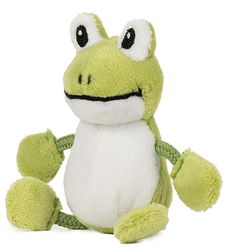 Schaffer Knuddel Mich! Magnet Kuscheltier Frosch Quark, Grün/Weiß