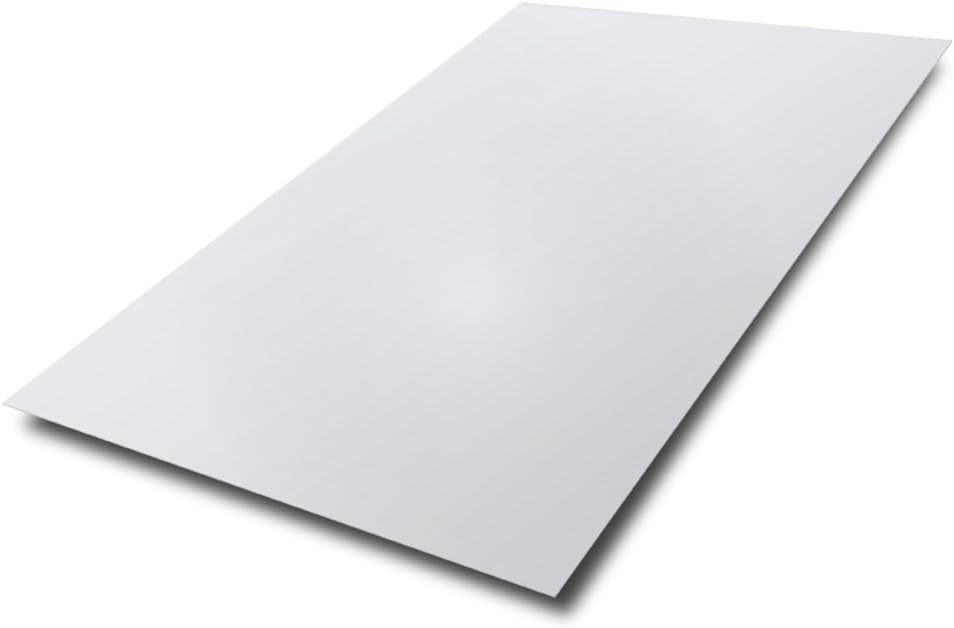 Bedrock Jewelry 6"x1" Solid Sterling, 925 Silver Sheet, 24 Gauge Dead Soft, Made in USA