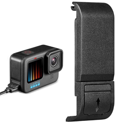 Couvercle Batterie Type-C Pour GoPro Hero 8 - Porte Latérale Charge En Continu - Accessoire Réparation Durable ABS