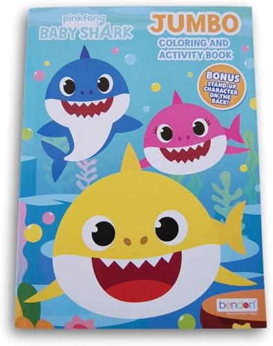 Coloring Books Pinkfong Baby Shark Jumbo Book - 80 Pages