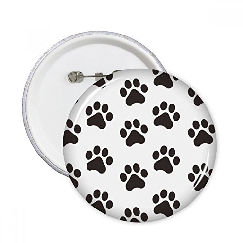 Badge chat en coffret de 5 broches rondes, une idée cadeau pour passionné