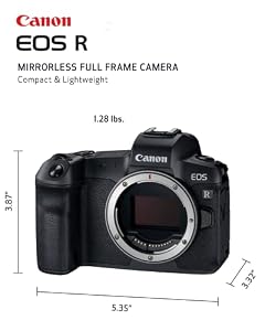 Canon EOS R Mirrorless Digital Camera (Body Only) (Renewed) — photo 3 of 6