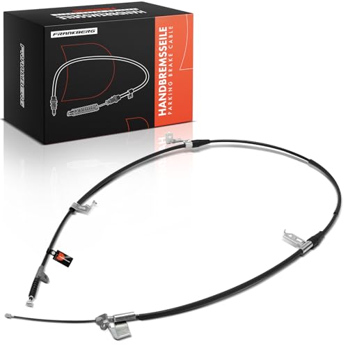 Frankberg Handbremsseile Hinten Links Kompatibel mit NP300 Navara D40 2.5L 3.0L 2007-2024 NP300 Navara Pritsche/Fahrgestell D40 2.5L 3.0L 2008-2015 Replace# 365313X30A