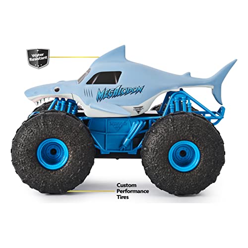 Monster-Jam-6056227-Officiele-Megalodon-Storm-All-Terrain-Afstandsbediening-Monster-Truck-115-Schaal-Grijs-254-x-381-x-2794-cm
