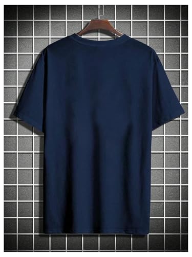 SOLY HUX Men's Graphic Tees Letter Print Crew Neck Short Sleeve T Shirt Casual Tops2