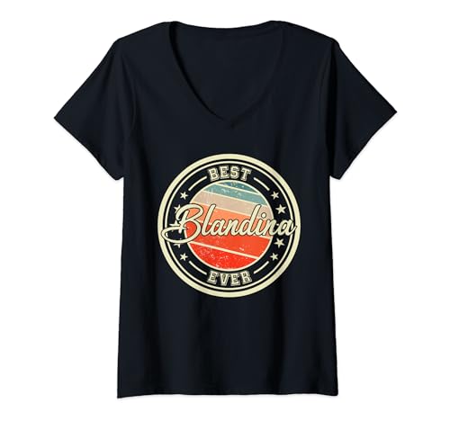 Stai cercando una fantastica idea regalo per tua sorella, mamma, zia, nonna o una cara amica il cui nome è Blandina? Allora questo fantastico motivo vintage retrò con nome e frase divertente è proprio quello che fa per voi.