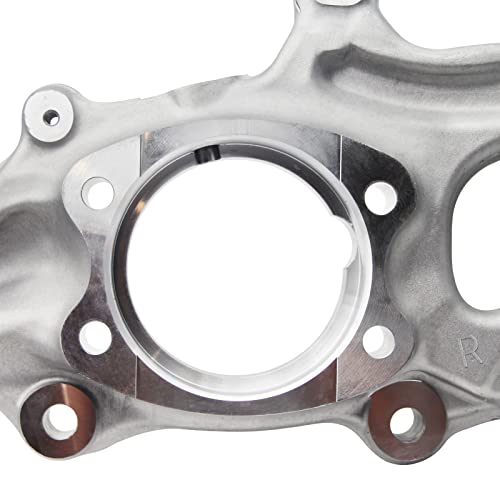 Doskjok Steering Knuckle Spindle Wheel Bearing Housing Front Right Passenger Suspension 8K0407254Ab Compatible With Audi A4 A5 Quattro Allroad Q5 S4 S5 Rs5 2010-2016 8K0407254Aa #TOP2