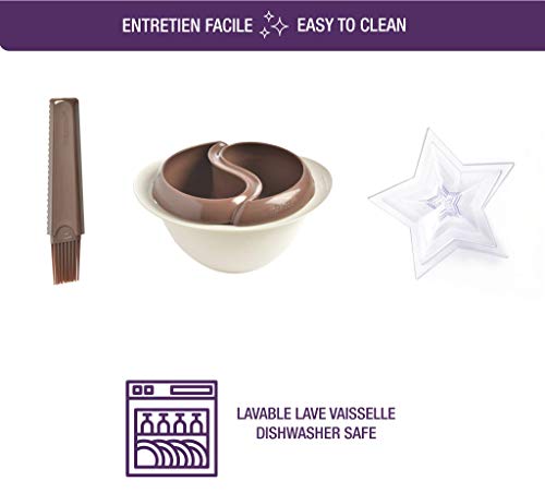 Kit de tempérer Mastrad f47960 en silicona beige de 18x18 cm 3