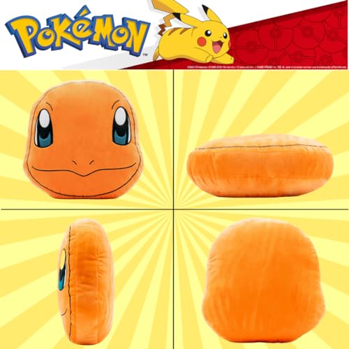 Image of Pokemon Charmander Decorative Plush Pillow - Anime Bedding Accent for Kids - Super Soft, One Size - (Officially Licensed Product) by Franco