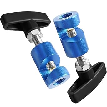 JoyTube M14*1.25 Lift Support Clamp with Brass Core Protection, Hood Strut Fixing Clamps and Spark Plug Caliper 2-in-1 Tool Stay Holder for Tailgates and Trunks with up to Dia.3/8? (10mm)