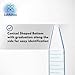 Labfuhxo 15mL Conical Centrifuge Tubes, [25 Items/1 Pack] Plastic Test Tube with Screw Caps, 15mL Sterile Test Tubes with Lids, 15 mL Skirted Tubes with Printed Graduation and Write-on Spot, Sterile