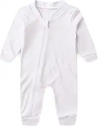 Macacão De Bebê Minimalista Com Zíper Rn/p/m/g/1