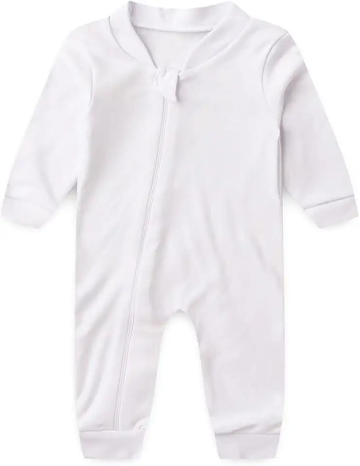 Macacão De Bebê Minimalista Com Zíper Rn/p/m/g/1