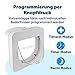 PetSafe Petporte smart Flap Mikrochip Katzenklappe, Automatischer Zugang mit Chip-Erkennung, Für Katzen bis 7 kg