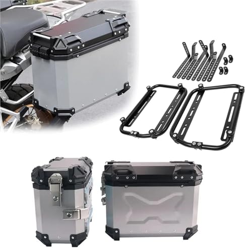 oCNp[{bNX ɓKxl TRK502 TRK251 TRK502X TRK702X G310GS F900XR oCNppjAP[X TCh{bNX pjA ThobO A~ QbWP[X ANZT[(28L Silver X B