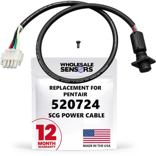 Replacement For Pentair 520724 IntelliChlor Power Cable Made In USA