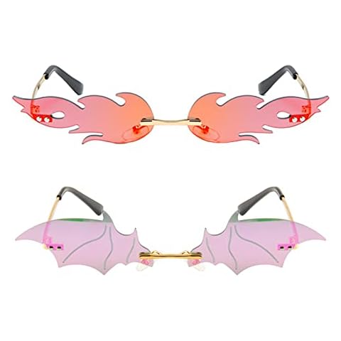 Qixuer Gafas De Sol De Llama De Fuego Cover
