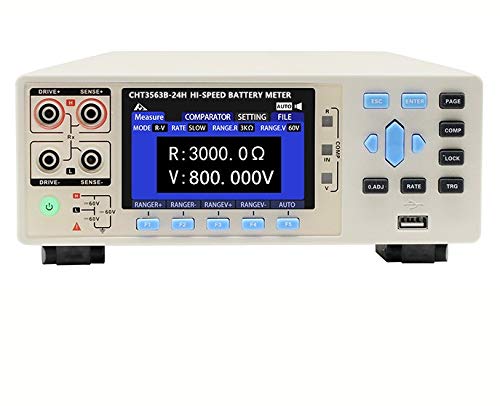 CHT3563B-24H 24 Channels Battery Tester Test Battery Internal Resistance and Voltage