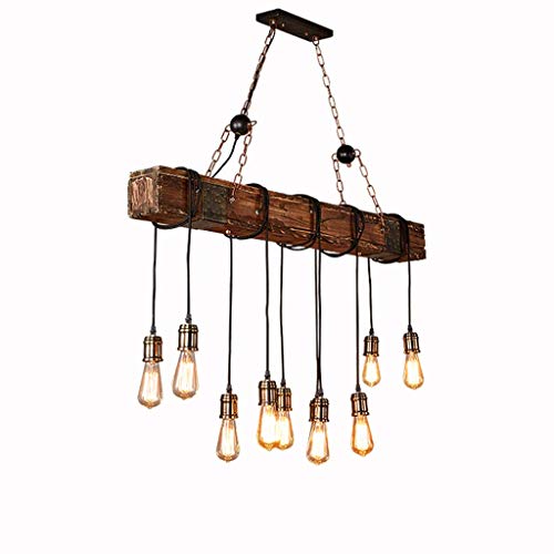 Lustre en fer forgé GZ luminaire suspendu vintage en fil de fer fait main pour plafond
