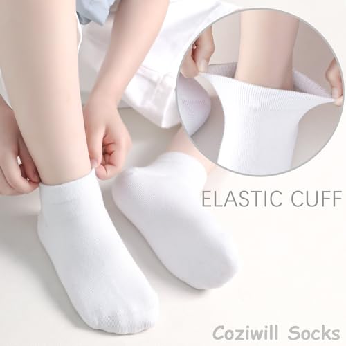 Kids Low Cut Socks Boys Seamless Ankle Socks Girls Breathable Cotton Toddler Short Sock 5/8 Pairs4