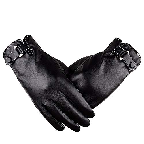 Elekin 手袋 メンズ PUレザー