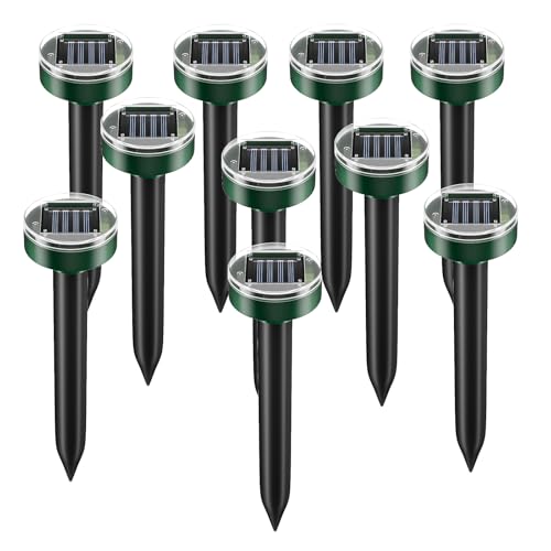 SonicPulse Mole Repellent Solar Powered