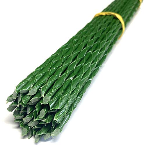 Eco-Friendly 1-FT Fiberglass Garden Stakes, Tomato Stakes, Plant Stakes (Pack of 20), 0.16-Inch Dia