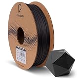 Protopasta 3D Printer Filament, PLA Filament 1.75mm, Black Carbon Fiber HT PLA Composite, 500g Spool