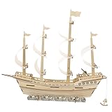 Puzzles de voiliers - d'assemblage DIY exquis, ornement parfait digne d'être sur votre bureau ou votre étagère, modèle de bateau