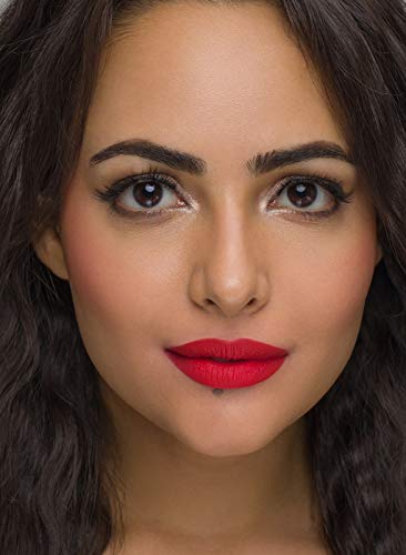 Image of SUGAR Cosmetics Mettle Liquid Lipstick - 06 Electra (Orange with hints of red)