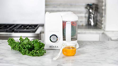 Beaba Babycook Solo White, Beaba Silicone Multiportions Baby Food Tray #TOP1